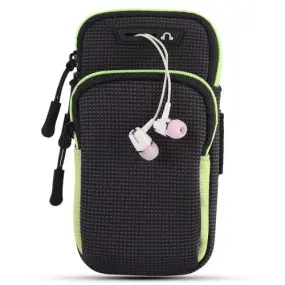 Спортивний чохол на руку BeCover BC0011 6.5" Black/Yellow (705346)