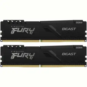 Модуль памяти DDR4 2x16GB/3200 Kingston Fury Beast Black (KF432C16BB1K2/32)