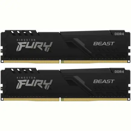 Модуль пам`ятi DDR4 2x16GB/3200 Kingston Fury Beast Black (KF432C16BB1K2/32)