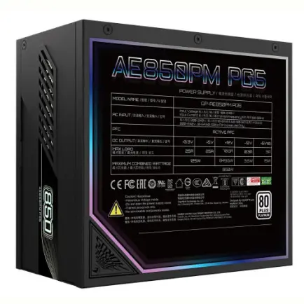Блок живлення Gigabyte GP-AE850PM PG5 850W