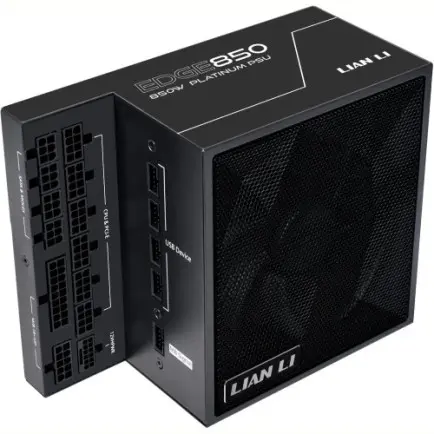 Блок питания Lian Li EDGE850, 80 Plus Platinum, Black, EU Cord (G9P.EG0850.BE00.EU)