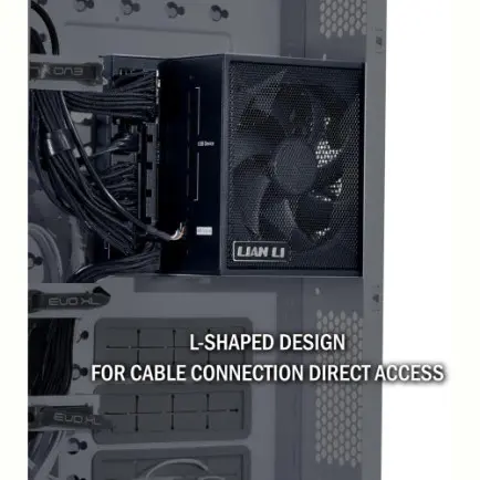 Блок питания Lian Li EDGE850, 80 Plus Platinum, Black, EU Cord (G9P.EG0850.BE00.EU)