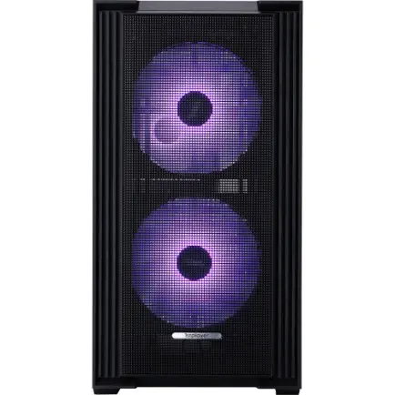 Корпус 1stPlayer AU6-BK-2FA7-14-2FA7R-1FA7 Black