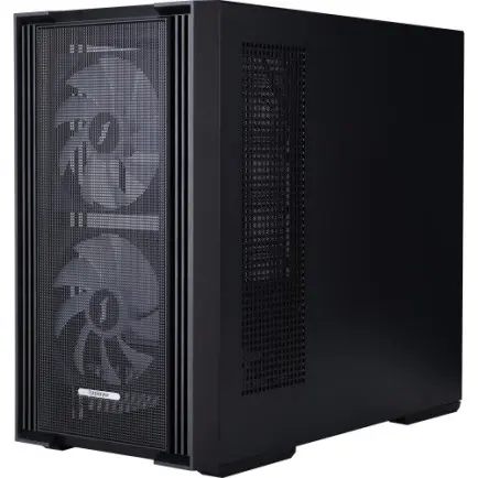 Корпус 1stPlayer AU6-BK-2FA7-14-2FA7R-1FA7 Black