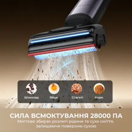 Аккумуляторный моющий пылесос Dreame H16 Pro Steam (HHR48F)