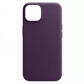 Чехол-накладка Armorstandart Fake Leather для Apple iPhone 14 Dark Cherry (ARM64392)