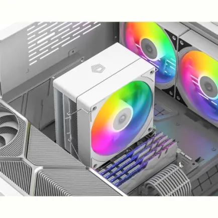Кулер процессорный ID-Cooling SE-214-XT V2 ARGB White