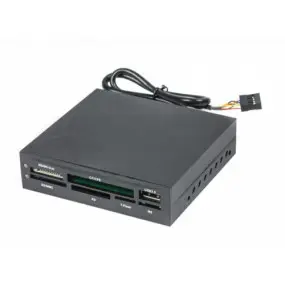 Кардрідер 3.5" Gembird (FDI2-ALLIN1-02-B)