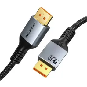 Кабель Cabletime DisplayPort - DisplayPort v2.1 (M/M)