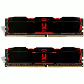 Модуль памяти DDR4 2x16GB/3200 Goodram Iridium X Black (IR-X3200D464L16A/32GDC)