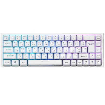 Клавиатура беспроводная 2E Gaming KG360UWT RGB White (2E-KG360UWT)