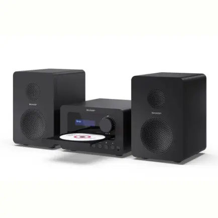 Мікросистема Sharp Micro Sound System Black (XL-B514(BK)