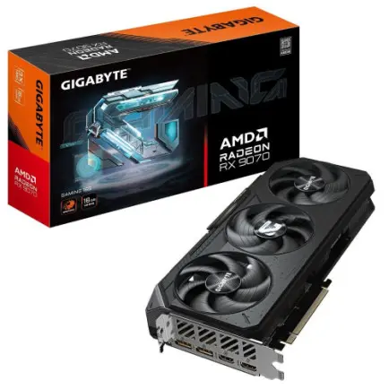 Відеокарта AMD Radeon RX 9070 16GB GDDR6 Gaming Gigabyte (GV-R9070GAMING-16GD)