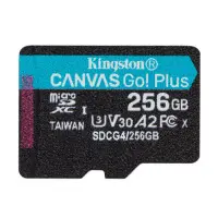 Карта памяти MicroSDXC  256GB UHS-I/U3 Class 10 Kingston Canvas Go! Plus R200/W1..