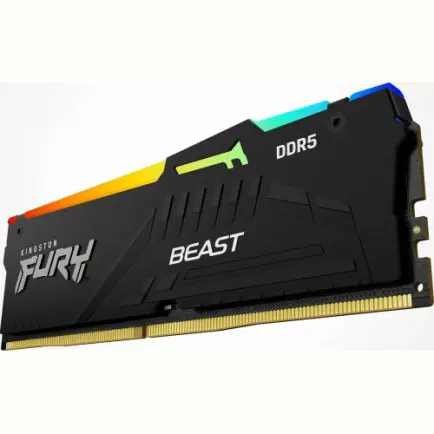 Модуль пам`яті DDR5 2x8GB/6000 Kingston Fury Beast RGB Black (KF560C36BBEAK2-16)