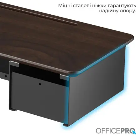 Подставка для монитора OfficePro MR177DW Dark Wood/Black