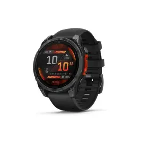 Смарт-годинник Garmin Fenix 8 47mm AMOLED Slate Grey with Black Silicone (010-02904-09)