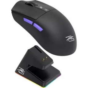 Мышь беспроводная Proove Gaming Superfight Wireless with charging dock Black/Purple (WMSW00122001)