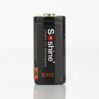 Аккумулятор Soshine CR123A/16340 600mAh 1шт