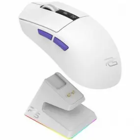Мышь беспроводная Proove Gaming Jester 8K with Charging Dock White/Purple (WMJSCD022017)