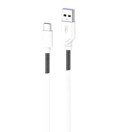 Кабель SkyDolphin S27L Spring Anti-Brake USB - USB Type-C (M/M)