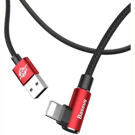 Кабель Baseus MVP USB - Lightning, 2.0A, 1м Red (CALMVP-09)