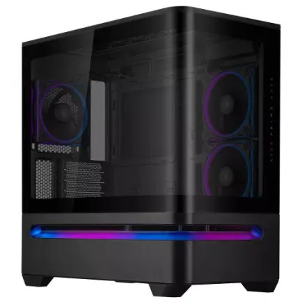 Корпус Asus Prime AP202 ARGB Tempered Glass Black без БЖ (90DC00P0-B19000)