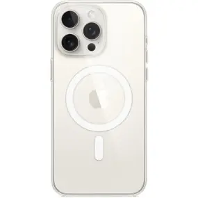 Чехол-накладка Apple Clear Case with MagSafe для Apple iPhone 15 Pro Max Clear (MT233)