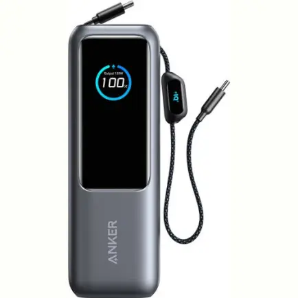 Універсальна мобільна батарея Anker Laptop 25000mAh 165W Space Black (A1695H11)