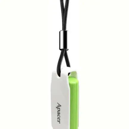 Флеш-накопитель USB 32GB Apacer AH335 White/Green (AP32GAH335G-1)