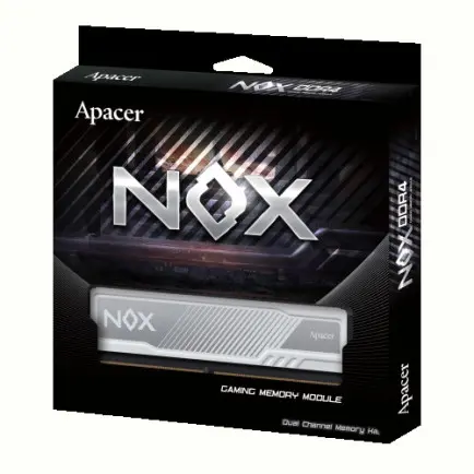 Модуль памяти DDR4 2x16GB/3200 Apacer NOX White (AH4U32G32C28YMWAA-2)