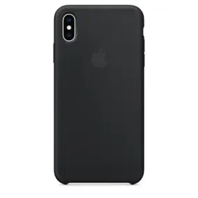 Чехол-накладка Apple Silicone Case для Apple iPhone XS Max Black (MRWE2)