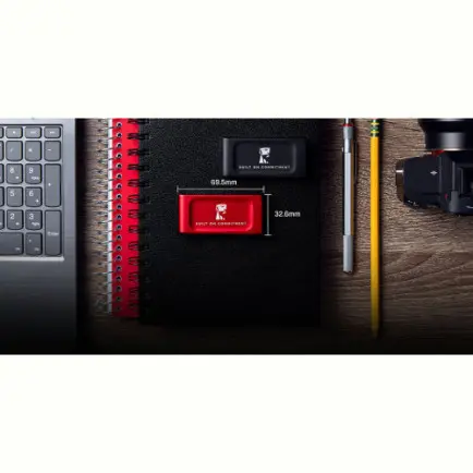 Накопитель внешний SSD Portable USB 1.0ТB Kingston SXS1000 BoC Red (SXS1000R/1000GA)