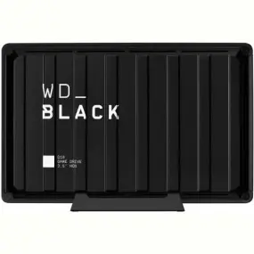 Внешний жесткий диск 3.5" USB 8.0TB Black D10 Game Drive (WDBA3P0080HBK-EESN)