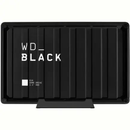 Внешний жесткий диск 3.5" USB 8.0TB Black D10 Game Drive (WDBA3P0080HBK-EESN)