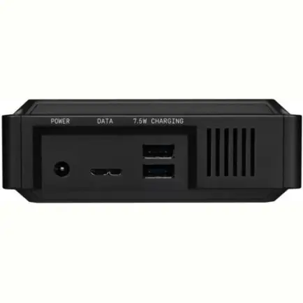 Внешний жесткий диск 3.5" USB 8.0TB Black D10 Game Drive (WDBA3P0080HBK-EESN)