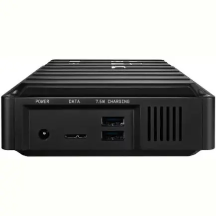 Внешний жесткий диск 3.5" USB 8.0TB Black D10 Game Drive (WDBA3P0080HBK-EESN)