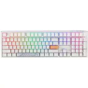 Клавиатура Ducky One 3 Cherry MX Red RGB UA USB White (DKON2108ST-RUAPXPWWWSC1)