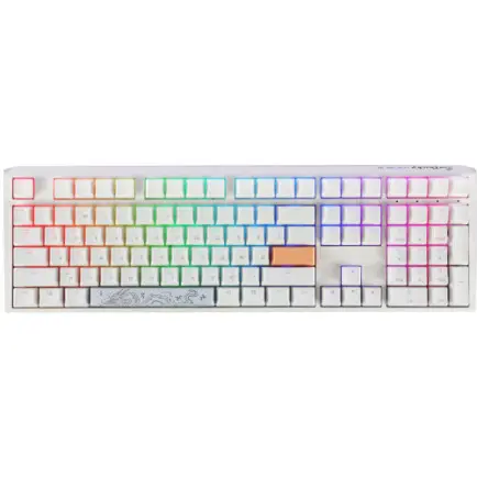 Клавиатура Ducky One 3 Cherry MX Red RGB UA USB White (DKON2108ST-RUAPXPWWWSC1)