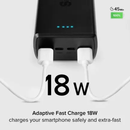 Универсальная мобильная батарея SBS 30000 mAh 20W Black (TTBB30000PD20K)
