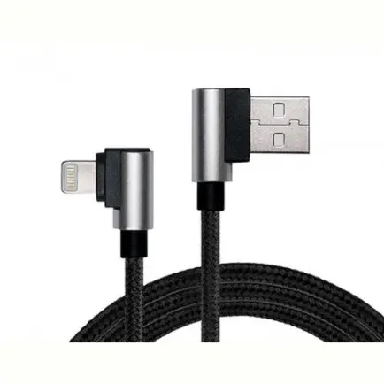 Кабель REAL-EL Premium USB2.0 AM-Lightning 1m, черний