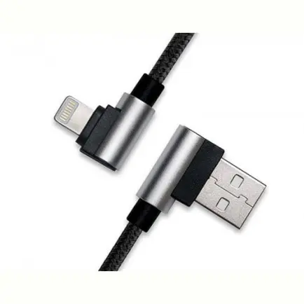 Кабель REAL-EL Premium USB2.0 AM-Lightning 1m, черний