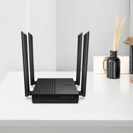 Беспроводной маршрутизатор TP-Link Archer A64 (AC1200, 1хGE Wan, 4хGE LAN, MU-MIMO, Smart Connect, 4 внешние антенны)