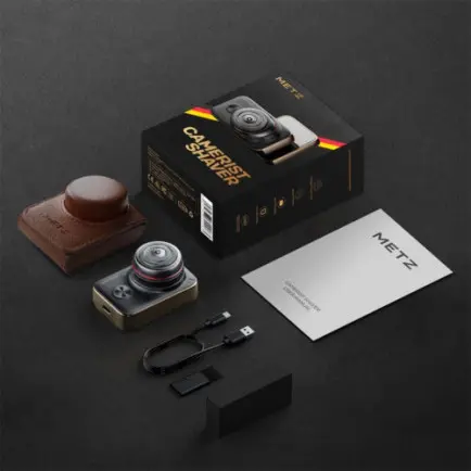 Електробритва Metz Camerist Shaver titanium gold with Bag (MZDF013)