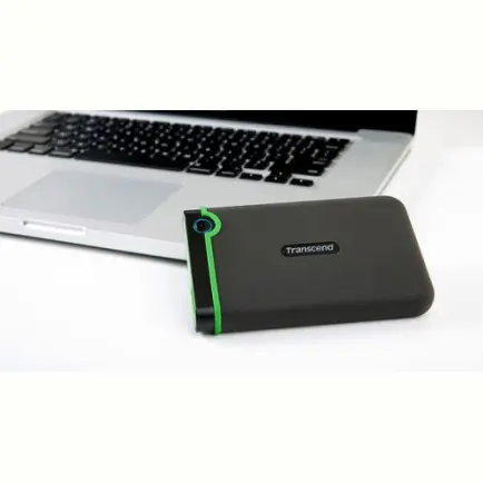Внешний жесткий диск 2.5" USB 1.0TB Transcend StoreJet 25M3 Iron Gray Slim (TS1TSJ25M3S)