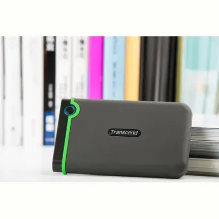 Внешний жесткий диск 2.5" USB 1.0TB Transcend StoreJet 25M3 Iron Gray Slim (TS1TSJ25M3S)