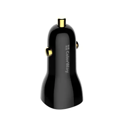 Автомобільний зарядний пристрій ColorWay Power Delivery Port PPS USB (USB-A + USB-C, 60W)