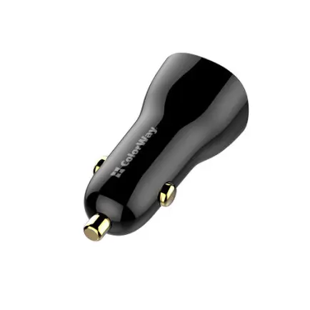 Автомобільний зарядний пристрій ColorWay Power Delivery Port PPS USB (USB-A + USB-C, 60W)