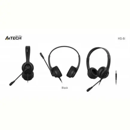 Гарнитура A4Tech HS-8i Black