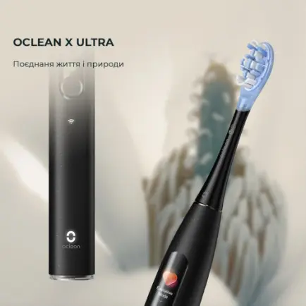 Умная зубная электрощетка Oclean X Ultra Set Black (OLED)
